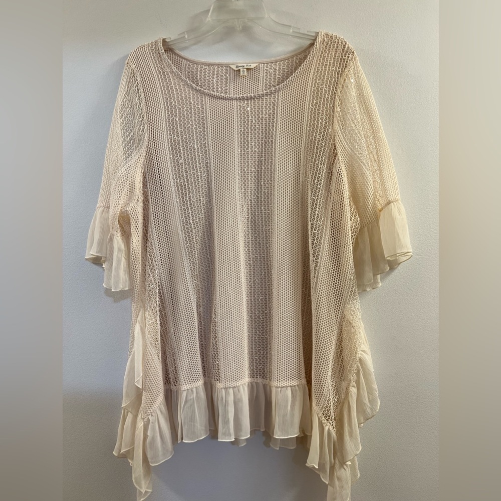 Krazy Kat Crocheted Women's Tunic p2.